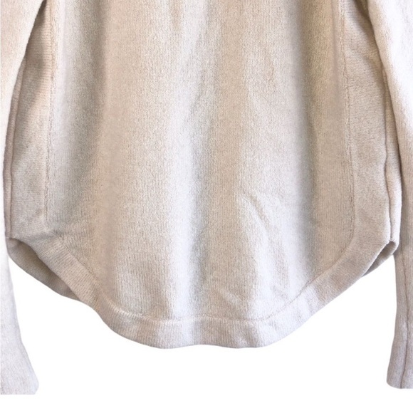 Loft Cardigan Oversize Small Petite SP Merino Wool Blend Soft Comfy beige… - Picture 3 of 6